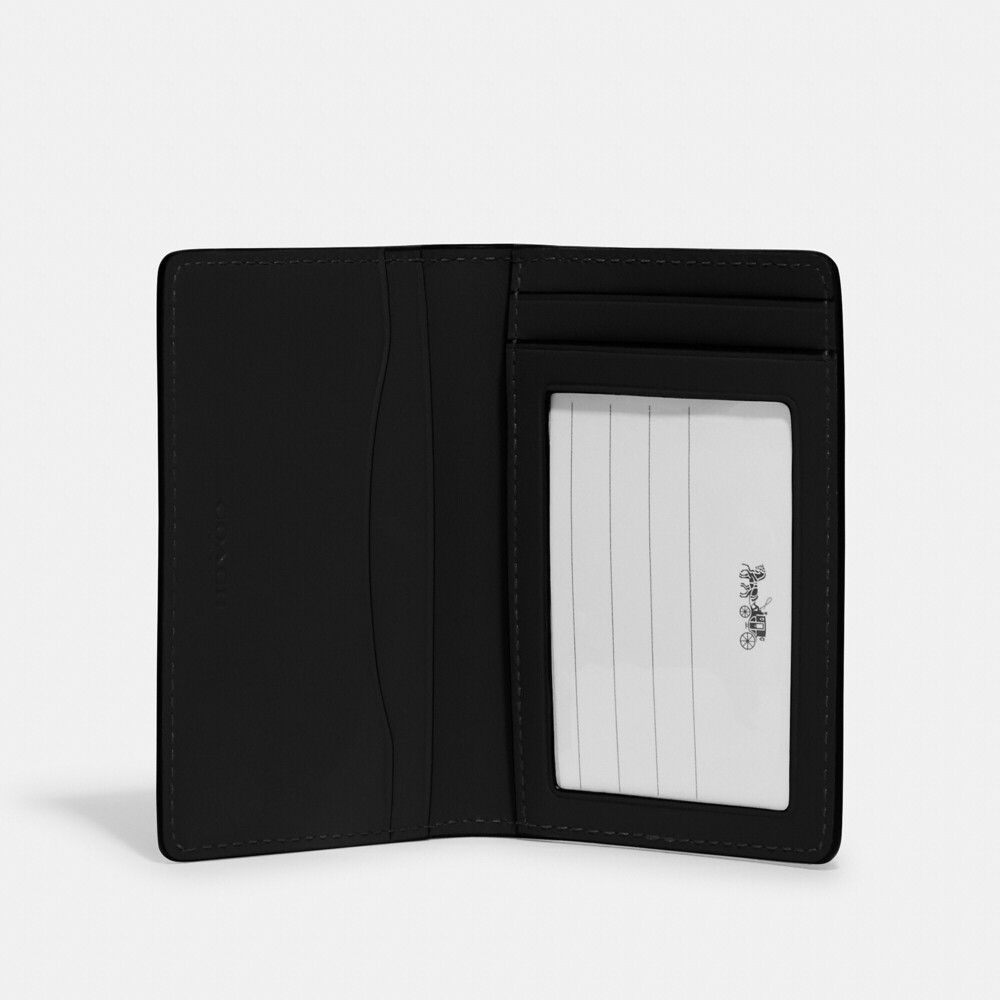 Coach black leather  Id Wallet